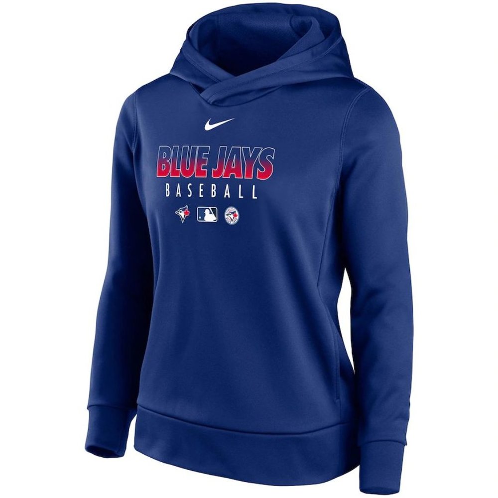 Toronto Blue Jays Blue Therma Baseball Hoodie Nike
